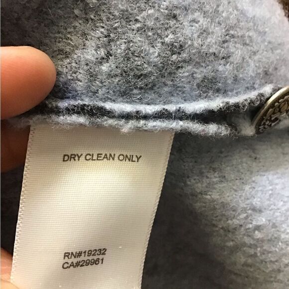 alfred dunner ladies LG light blue/gray sweater 100% wool - Picture 6 of 6